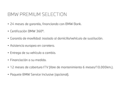 BMW Serie 3 320d 140 kW (190 CV)