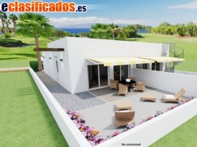 Villas pareadas de obra..