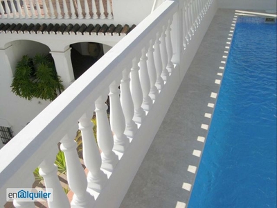 Alquiler piso amueblado piscina Málaga - este