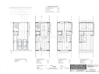 Casa unifamiliar ecológica en venta, para acabar tu gusto, con buhardilla, terraza/solarium, vistas al mar, en primera línia de en Pineda de Mar