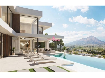 Nuevo proyecto de villa de lujo con vistas increibles en venta en Javea