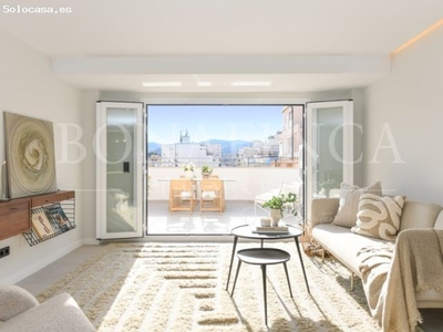 Ático de 3 dormitorios con terraza de 19m2 y estupendas vistas en venta en Santa