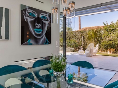 Casa fantástica villa de diseño junto a la playa en casablanca, milla de oro en Marbella