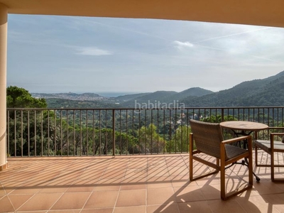 Chalet con fantásticas vistas en casa nova en Sant Feliu de Guíxols