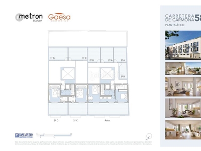 Piso en carretera de carmona 58 piso con 4 habitaciones con ascensor, parking y aire acondicionado en Sevilla