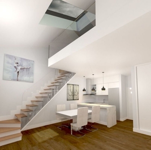 Venta de piso nuevo en calle Arganda de 2 habitaciones con aire acondicionado