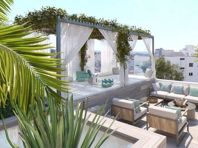 Venta de ático en Sta. Catalina - El Jonquet de 3 habitaciones con terraza y piscina