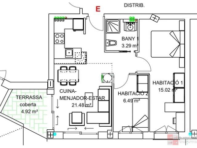 Piso en venta en Calle Xamfrà C/La Granada Amb C/Mas I Jornet