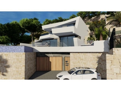 VILLA DE LUJO DE OBRA NUEVA CON VISTAS ESPECTACULARES EN CALPE