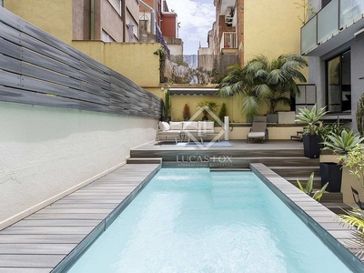 Alquiler de piso en El Putxet i el Farró de 3 habitaciones con terraza y piscina