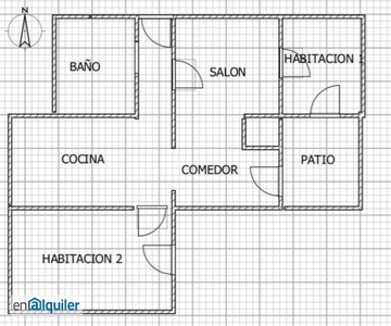 Alquiler piso 2 dormitorios, REFORMADO A ESTRENAR, cocina nueva, calefacció