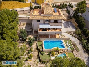 Alquiler casa piscina y terraza Altea la vella