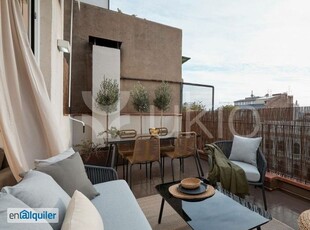 Alquiler piso terraza Eixample