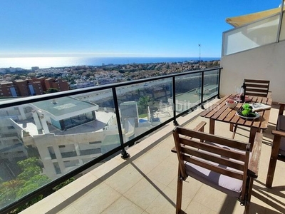 Apartamento ¡impresionantes vistas al mar desde esta gran terraza con barbacoa! en Mijas