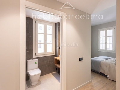 Piso con 2 habitaciones con ascensor, calefacción y aire acondicionado en Barcelona