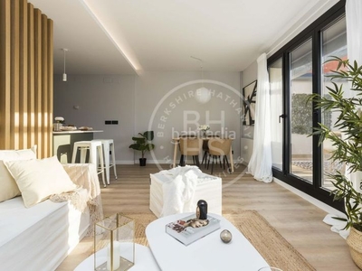 Piso rehabilitado con terraza en venta en bonanova en Barcelona