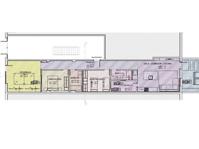 Piso vivienda en planta baja con terraza-jardín en poblenou en Barcelona