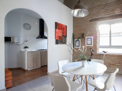 Apartamento de 1 dormitorio con aire acondicionado en alquiler en Ciutat Vella