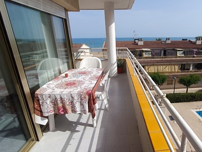 Alquiler de piso con piscina y terraza en Cunit, 1ª LINEA DE PLAYA