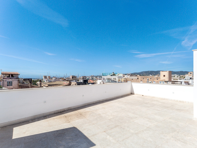Nuevo edificio con 4 apartamentos y terraza en La Lonja - Palma de Mallorca