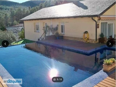 Alquiler casa amueblada piscina