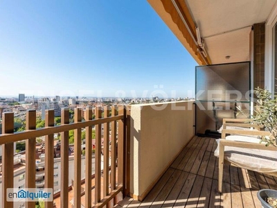 Piso en Sarriá con vistas panorámicas a Barcelona