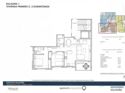 Piso vivienda de 2 dormitorios de obra nueva en la Alberca con piscina comunitaria en Murcia
