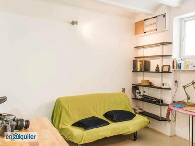 Extravagante y cómoda casa de 1 dormitorio con aire acondicionado para alquilar en Poblats Marítims junto a la playa