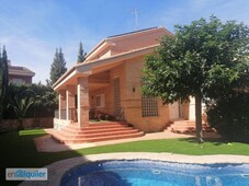 Alquiler casa piscina Campolivar