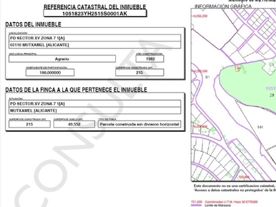 Terreno en venta en sect Sector H, Zona 7, Mutxamel, Alicante