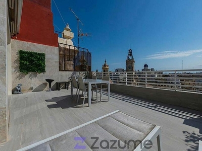 Alquiler de piso en Sant Francesc de 2 habitaciones con terraza y muebles