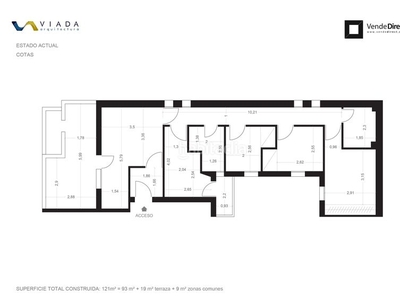 Ático , 3 dormitorios, 2 baños, con terraza 19 m2 en Madrid