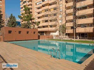 Alquiler piso terraza y aire acondicionado Madrid