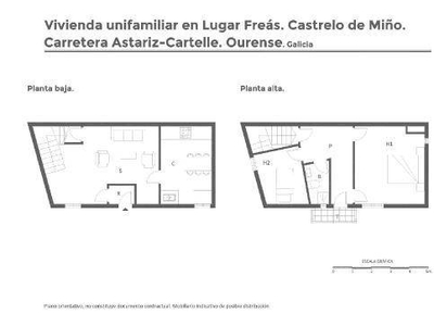 Venta Casa unifamiliar en Ctra Astariz-cartelle Castrelo de Miño. 87 m²