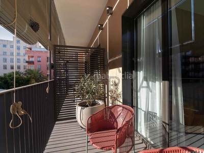 Alquiler piso apartamento con terraza y dos dormitorios en alquiler temporal en Barcelona