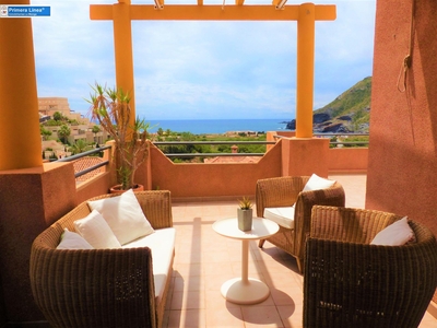 Venta de piso con piscina y terraza en Cabo de Palos, Playa Paraiso, Playa Honda (Cartagena), CALA FLORES