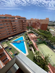 Alquiler de piso con piscina y terraza en Nueva Almería, Cortijo Grande (Almería), Vega de aca