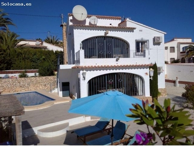 Espléndida villa independiente en Calpe, Costa Blanca: Su rincón de tranquilidad.