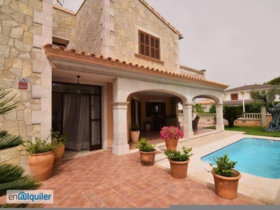Alquiler casa terraza y piscina Santa Margalida
