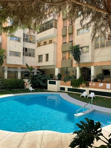 Alquiler de piso en La Buhaira de 2 habitaciones con piscina y jardín