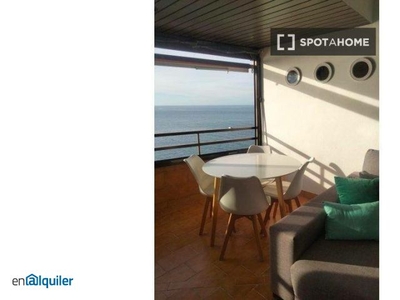 Apartamento de 2 dormitorios con hermosa vista al mar en Velilla-Taramay