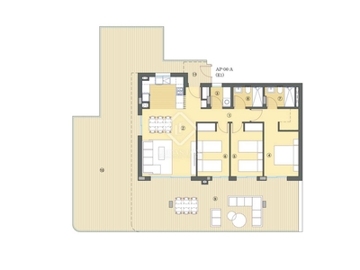 Piso de 228m² con 130m² terraza en venta en Mutxamel