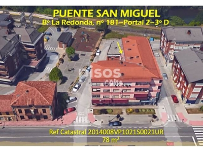 Piso en venta en Calle Puente San Miguel, nº 181