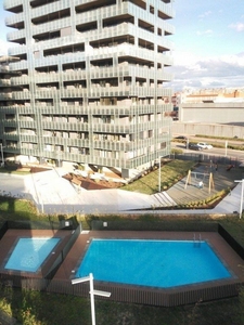 Alquiler de piso en Hospital - G3 - G2 de 2 habitaciones con terraza y piscina