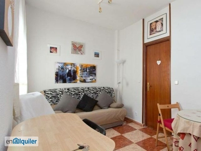 Encantador apartamento de 1 dormitorio con aire acondicionado en alquiler en la zona de Tetuán