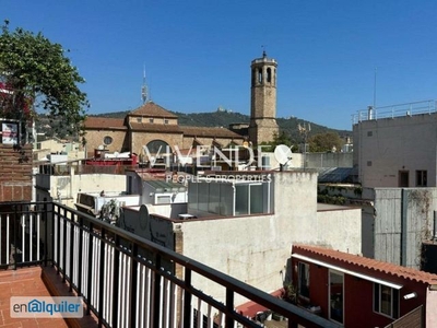 Alquiler piso terraza Sarrià / sant gervasi