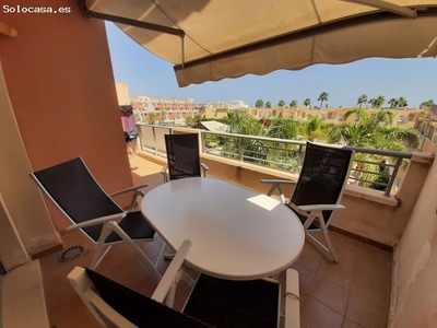 Apartamento de dos dormitorios con terraza y vistas despejadas en Puerto Rey, Vera playa