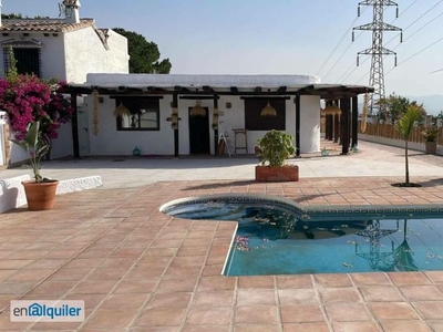 Alquiler casa obra nueva piscina El romeral