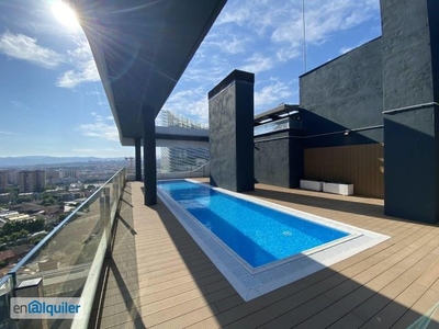 Alquiler piso terraza y piscina Granvia l-h