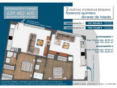 Apartamento en venta en Calle de Florencio Quintero, 15